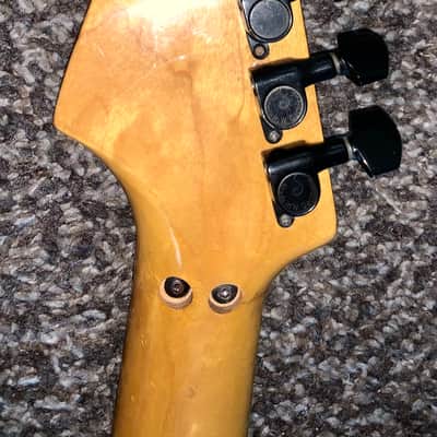 Vintage 1983 Kramer Pacer Blue burst electric guitar made in the usa image 10
