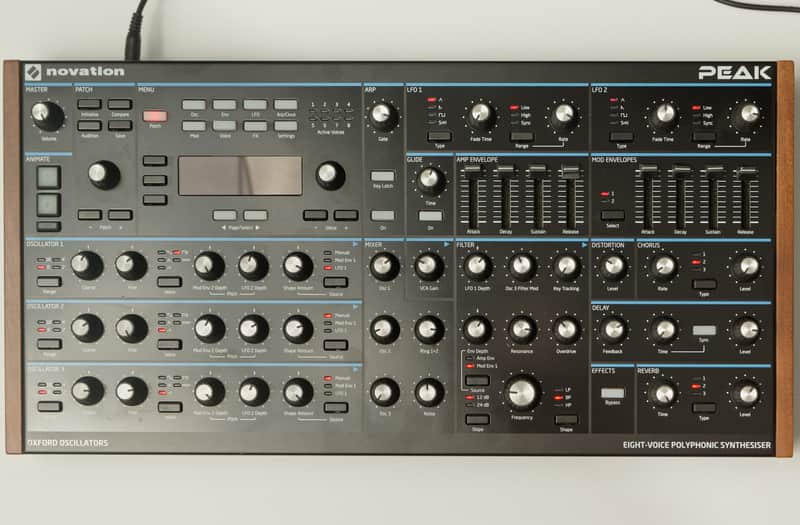 Novation Peak 8-Voice Desktop Synthesizer