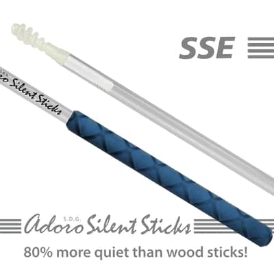 Adoro Silent-E-Sticks (edrums) - pair image 2