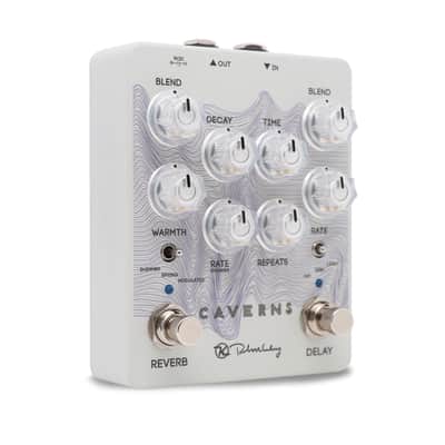 Keeley Keeley Keeley Caverns Delay/Reverb - White Waves - Limited Edition (DEMO LAST UNIT) image 3