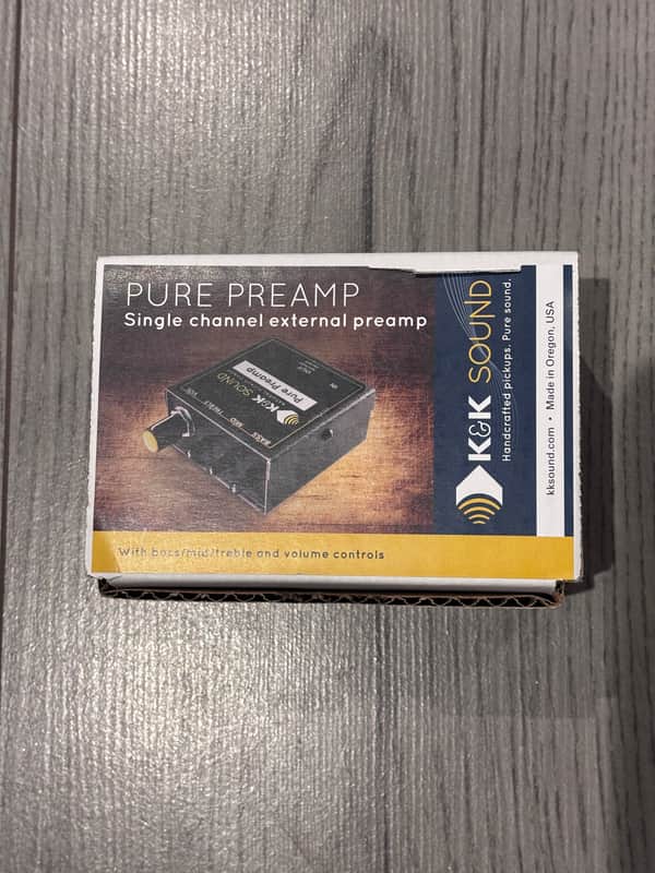 K&K Sound Pure Preamp 2026 - Black image 1