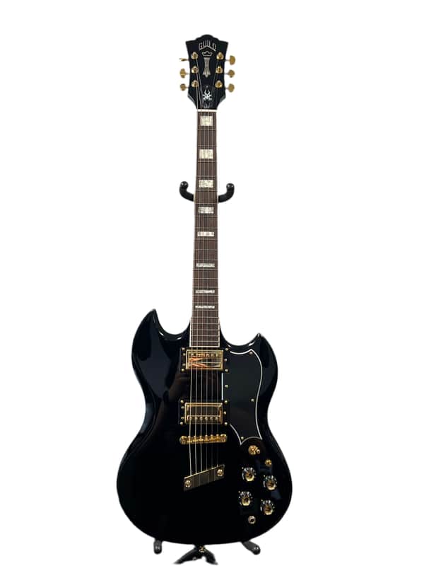 Guild Newark St. Collection Kim Thayil Signature Polara 2024 - Present - Black image 1