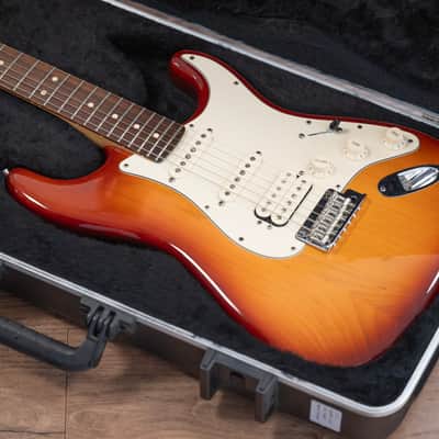 2012 Fender USA American Standard HSS Stratocaster - in Sienna Sunburst - Ash Body image 7