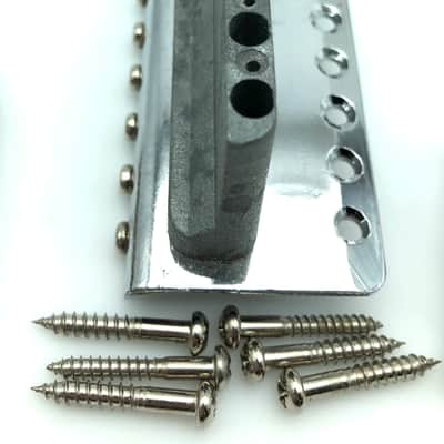 Stratocaster Style Tremolo Vibrato Assembly Chrome image 6