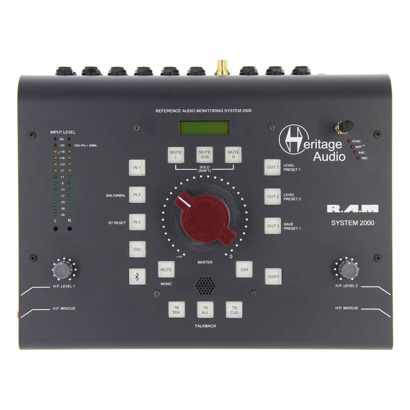 Heritage Audio RAM System 2000 Stereo Desktop Monitoring System with Bluetooth image 1
