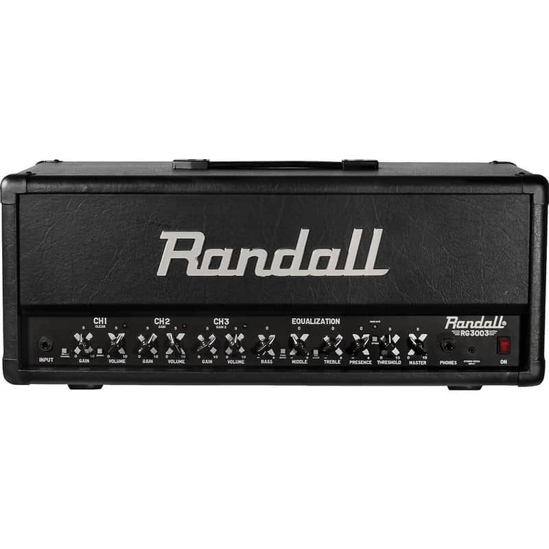 Randall RG3003H 3-Channel 300-Watt Solid State Guitar Amp Head image 1