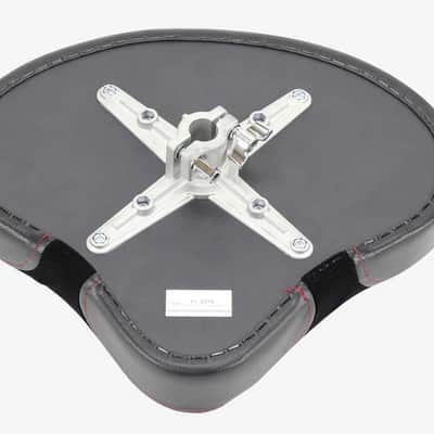 Gibraltar 9608M 9600 Series Pro Moto-Style Drum Throne - Black/Chrome image 5