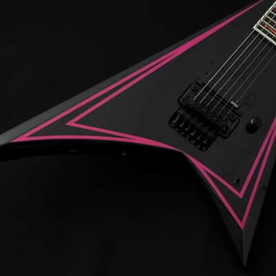 [B-Stock] ESP EDWARDS E-ALEXI PINK SAWTOOTH w/ESP GB-30V -Black with Pink Pin Stripe- #ED1640263 2026 [Made in Japan][Children of Bodom Alexi Laiho] image 3