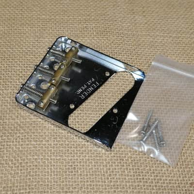 Bridge Chrome, Genuine 2013 USA Fender Telecaster - Same Day Shipping #DN05 image 1