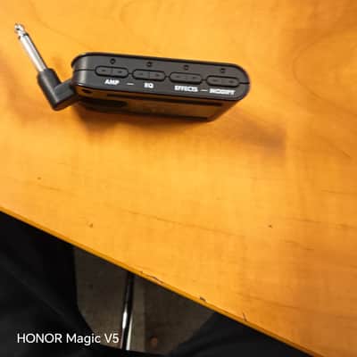 Fender Mustang Micro Plus Guitar Headphone Amp 2024 - Present - Black image 2