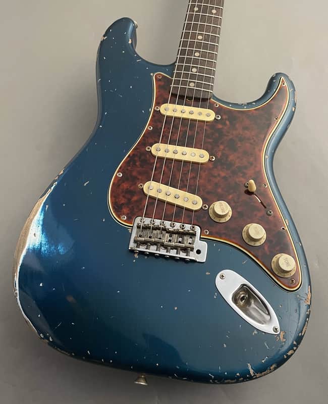 SCOOP CREATION WORKS ’62 Stratocaster SCOOP CREATION WORKS 62-ST w/Tortoise Pickguard Hard Aged - Lake