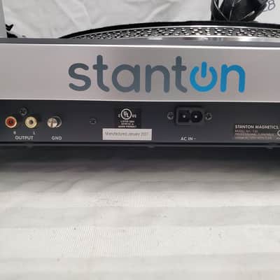 STANTON T-50 BELT DRIVE DJ TURNTABLES SOLD AS A PAIR WITH | Reverb