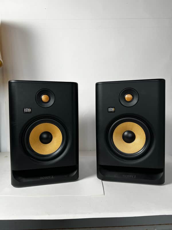 KRK RP-7 Rokit G4 2-Way 7" Active Studio Monitors (Pair) 2019 - 2021 - Black image 1