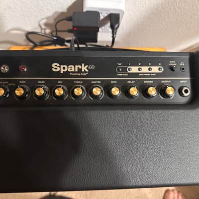 Positive Grid Spark 40 40-Watt 2x4" Modeling Guitar Combo 2020 - Present - Black image 2