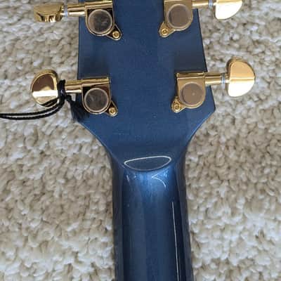 Ibanez AMH90PBM Artcore Expressionist Semi-Hollow Guitar, Prussian Blue Metallic image 6