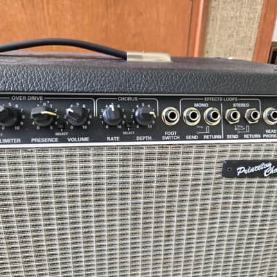 Fender Princeton Chorus 1987 Vintage USA- Black Tolex image 4