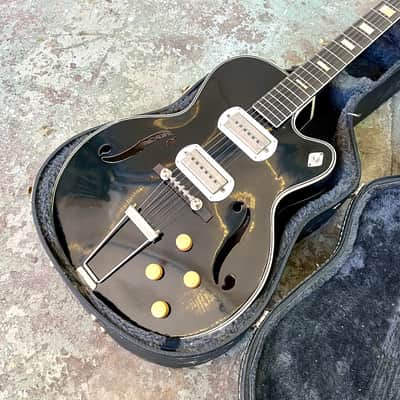 Silvertone Espanada h63 h64 1950’s - Black Harmony original vintage USA Gibson p13 image 4