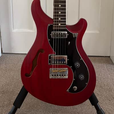 Vintage Guitars VSA500PSB VINTAGE SEMI ACOUSTIC GUITAR TWIN W90