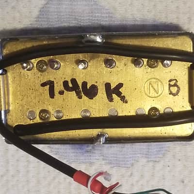 GUITAR HUMBUCKER NECK PICKUP, CHROME image 2