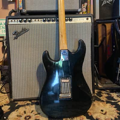 Cortez "Lawsuit Era" MIJ S-Style Stratocaster Copy 1970s Black image 5