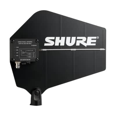Shure UA874US Active Directional UHF Antenna with Gain Switch (470-698 MHz), Black image 1