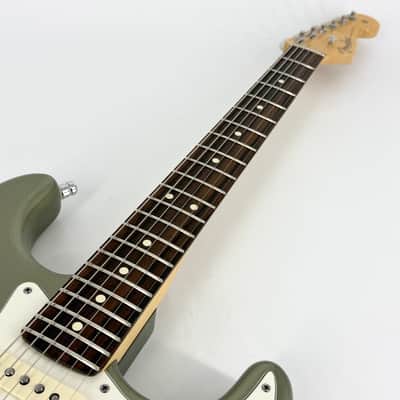 2012 Fender American Standard Stratocaster – Jade Pearl Metallic image 6