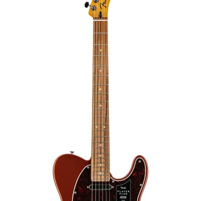 Fender Player Plus Nashville Telecaster Electric Guitar, PF FB, Aged Candy Apple Red, MX2227XXXX image 6