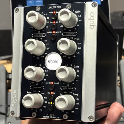 Elysia xfilter QUBE Stereo 500 Series Equalizer Module 2024 LIKE NEW image 5