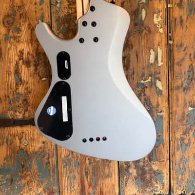 ESP LTD JC-4 John Campbell Streamer Bass – Dark Grey Metallic Satin image 9