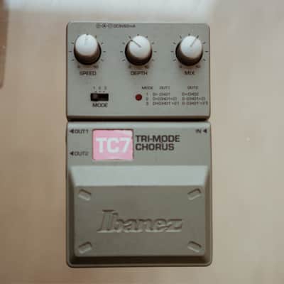 Ibanez TC7 Tri-Mode Chorus 1990s - Grey image 1