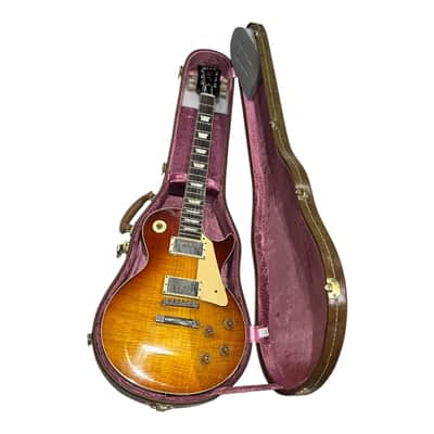 2019 Gibson Custom Shop 60th Anniversary ’59 Les Paul – Heritage Cherry Sunburst – Lifton Case image 1