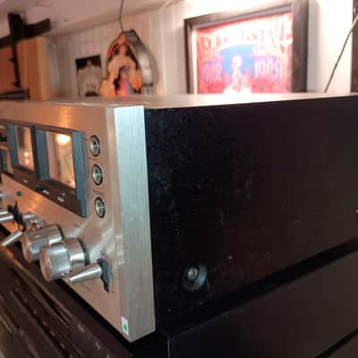 Hitachi D-800 stereo cassette tape deck- serviced image 5