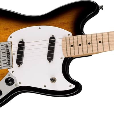 Squier Sonic Mustang Electric Guitar, with 2-Year Warranty, 2-Color Sunburst, Maple Fingerboard image 4