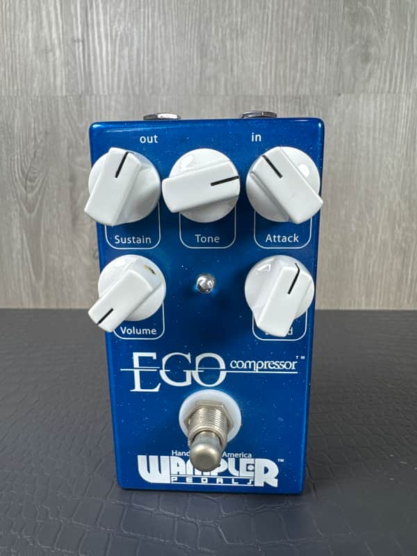 Wampler Ego Compressor V1 (Large Logo) 2010s - Blue Bild 1
