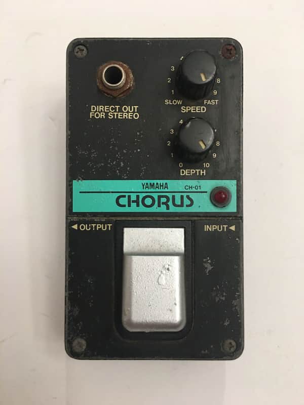 Yamaha CH-01 Stereo Analog Chorus Vibrato Rare Vintage Guitar Pedal MIJ Japan image 1