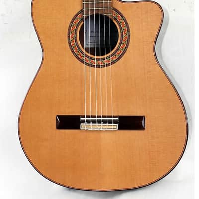 Manuel Rodriguez ACUT-U Nylon-String Classical Acoustic-Electric Guitar - Natural image 3