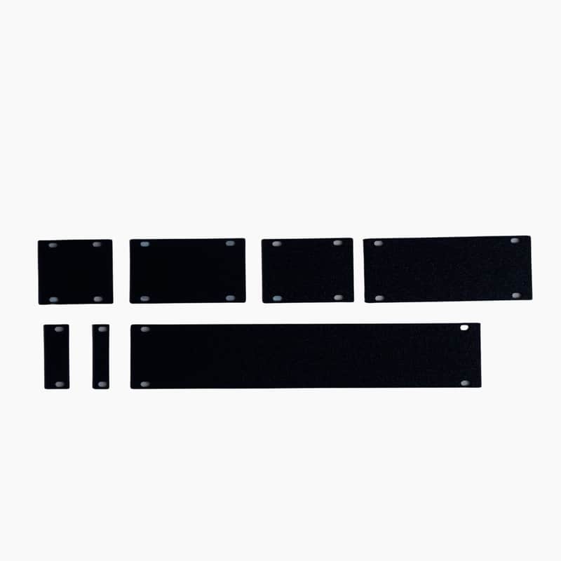 1U Tile Eurorack Blank Panels - 1HP to 42HP - Intellijel format-13 HP image 1