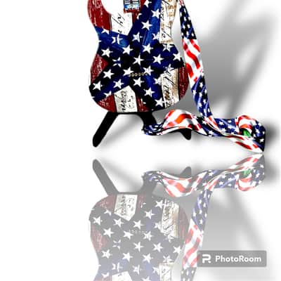 2022 Outlaw Guitar Company - “Merica” Finish #008 (1 of 1)- Tele Style Electric Guitar image 3