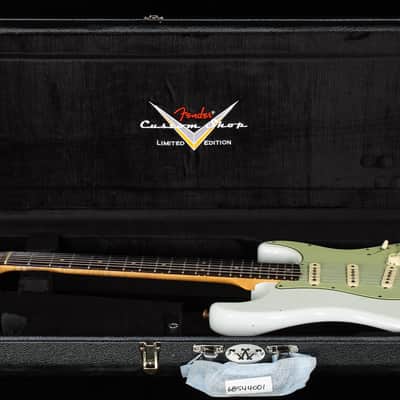 Fender Custom Shop Willcutt True '62 Stratocaster Journeyman Relic Olympic White 59 C (038) image 7