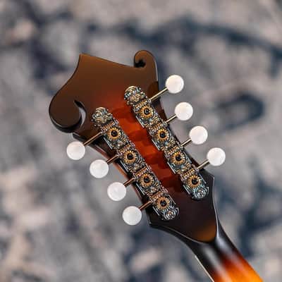 Washburn #M3SEBRK F-Style Solid Top Mandolin With Pickup, Satin image 16