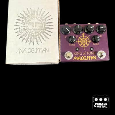 Analogman King of Tone V4 with Four Jack and Toggle Options-x19120 image 1