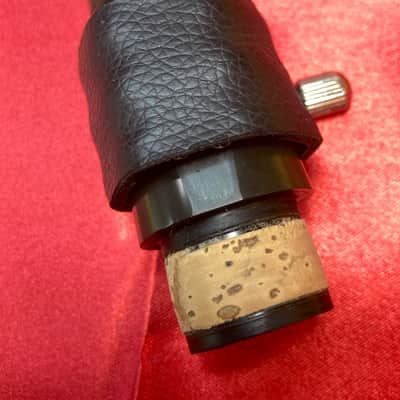 Vintage Selmer HS* Clarinet Mouthpiece-Made c.1965-New Cork-Strap Ligature+Cap image 7