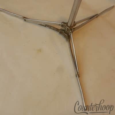 *Ludwig 1400 Tripod Base Cymbal Stand Part Buddy Rich Model Chrome USA Hardware* image 3