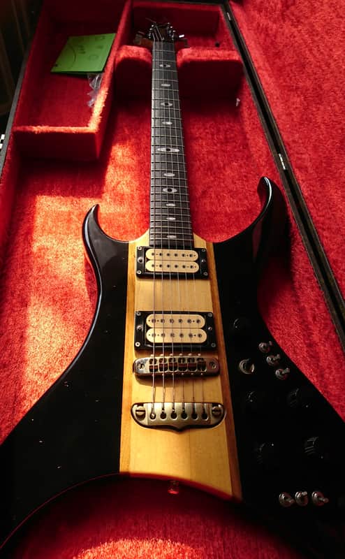 Aria Pro II U-100 Urchin Black 1982 Japan Vintage Matsumoku *Ultra