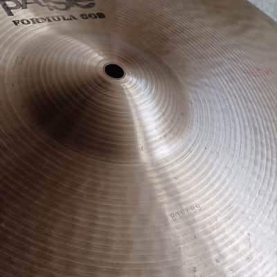 Paiste 18" Formula 602 Black Label 1978 heavy 1949 gr. image 7