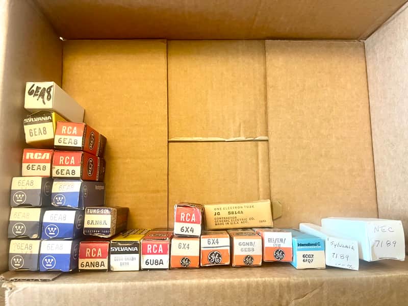 Lot of 24 Boxed Audio Tubes image 1