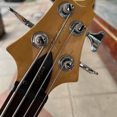 Samick Greg Bennet Corsair Mini Electric Bass Guitar | 4-String | Maroon Red Gloss image 6