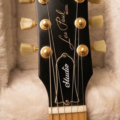 Gibson Les Paul Studio Raw Power (Satin Gold) – Excellent Condition – Unique All-Maple Tone image 3