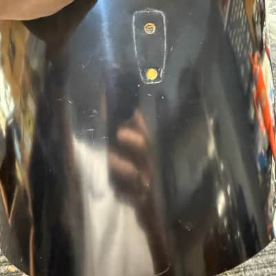Vintage 1970s Ludwig 3-Ply 13x9 Concert Tom Shell - Black Cortex Clear Maple Interior image 5