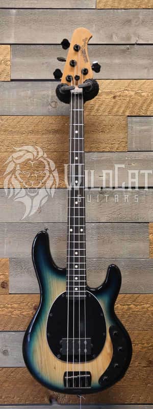 Ernie Ball Music Man StingRay Bass Special Mean Blue Burst K10750 image 1